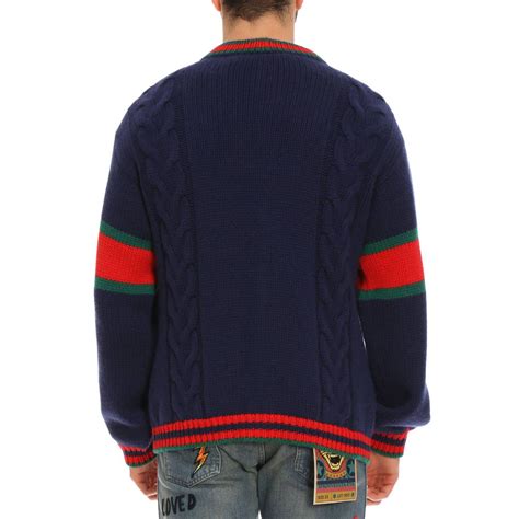 gucci mens sweater fliwer sleeve